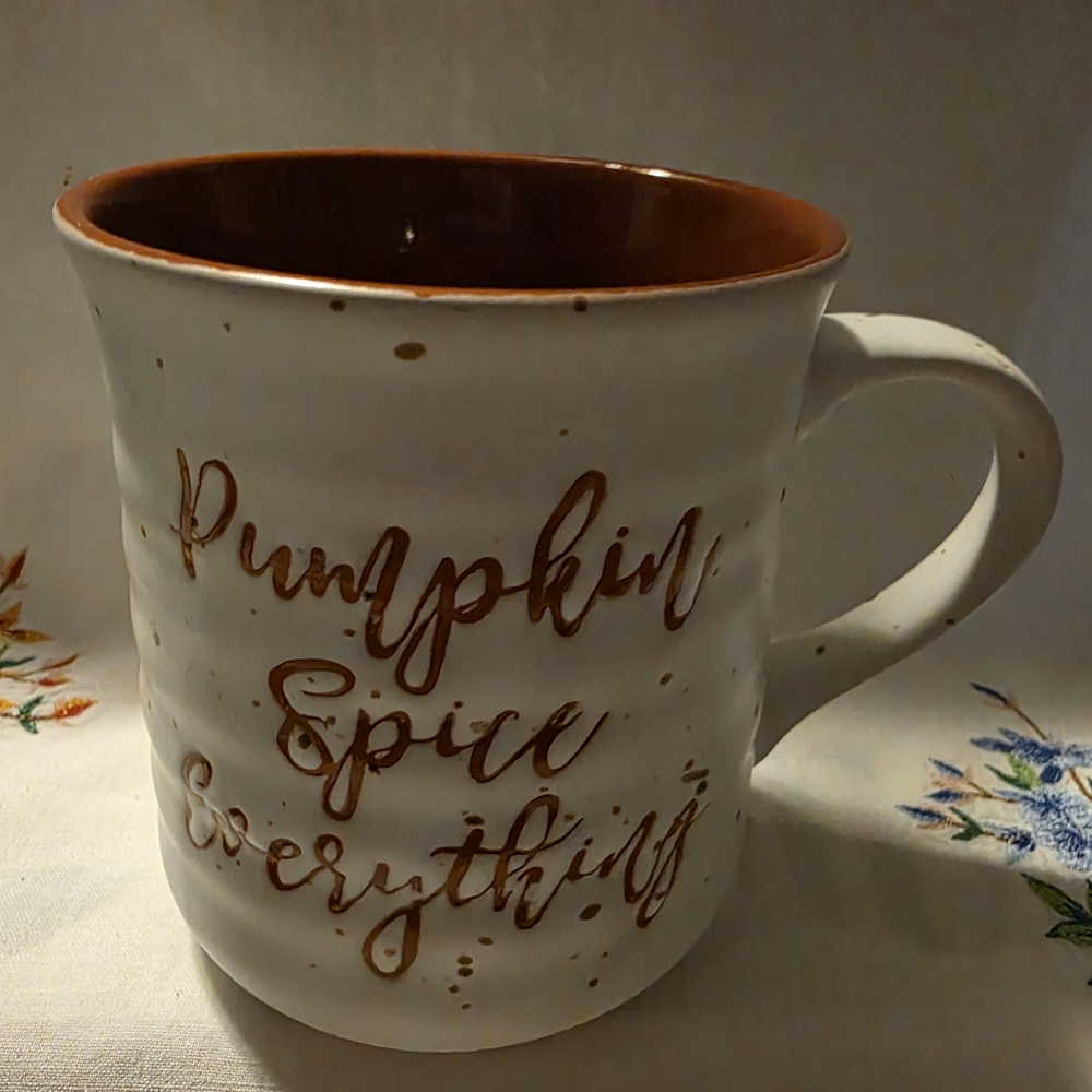 Kirklands "Pumpkin Spice Everything" Coffee Mug